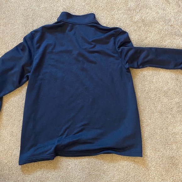 Izod size medium mens blue 3/4 zip pullover sweater - Picture 5 of 5